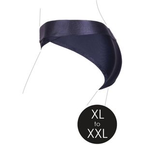 Vibrating Strap-on Hipster - XL/XXL - Black