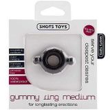 Shots - Shots Toys - Gummy Ring - Medium - Black