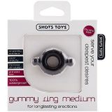 Shots - Shots Toys - Gummy Ring - Medium - Black