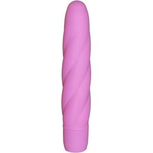 Shots Toys Vibrator Silicone Twist - Roze vibrator