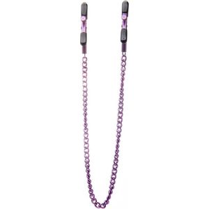 Shots Ouch! - Adjustable Nipple Clamps - Purple