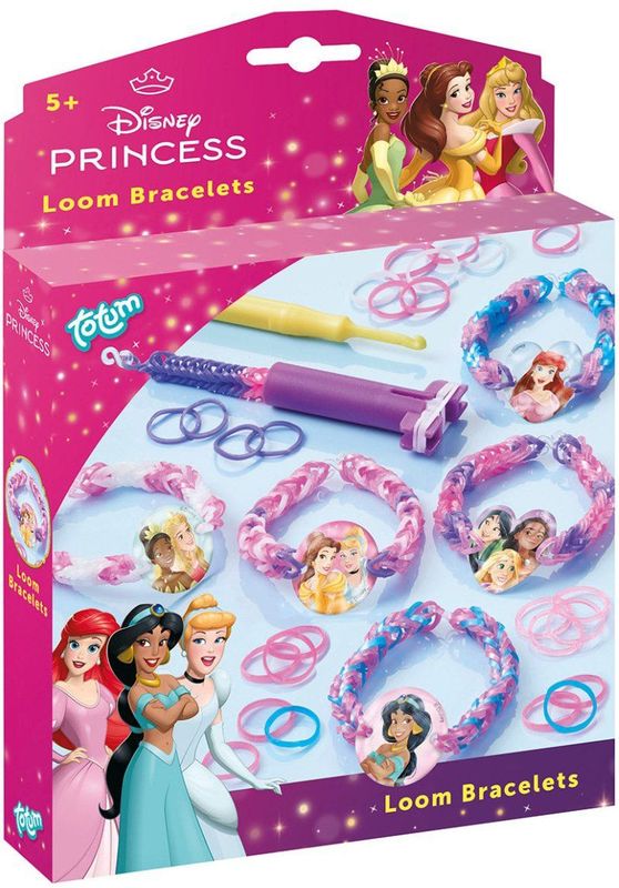 Disney Princess Totum loomset prinsessen armbandjes maken - incl. 300 loom elastiekje en tool - knutselen sieraden