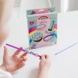 Totum - Unicorn 3 - Knutselset - Multicolor - Kunststof - 3 Armbanden met 18 Bedels