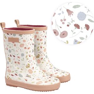 Little Dutch regenlaars - Flowers Butterflies - kinderregenlaarzen - roze - mrt