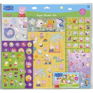Peppa Pig Aufkleber Set Groß