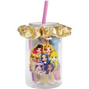 Totum Rainbow High stationery surprise drinkbeker met teken accessoires en gouden haarscrunchie cadeauset