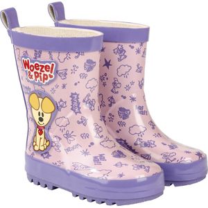 Woezel & Pip regenlaarzen kinderen paars, lila - maat 24/25 Bambolino Toys