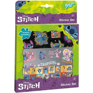 Totum - Disney Stitch - Stickerset - Multi - Voor Kinderen