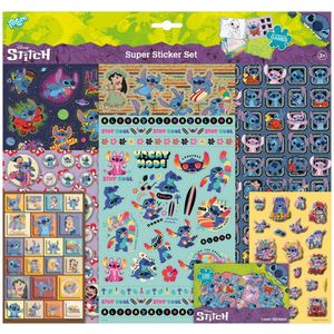 Totum - Lilo en Stitch - Stickerset XL - 7 Vellen - Inclusief Luxe Stickers