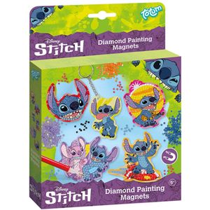 Totum Stitch DIY diamant en magnetisch plezier: schattige naaipatronen met meer dan 800 kleurrijke strass-steentjes/sleutelhangers