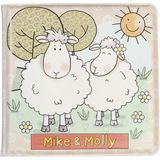 Mike & Molly badboekje schaap, badspeelgoed baby peuter speelgoed - Bambolino Toys