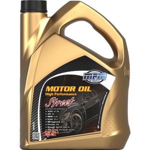 MPM Motorolie 0w40 high performance street - 5 liter