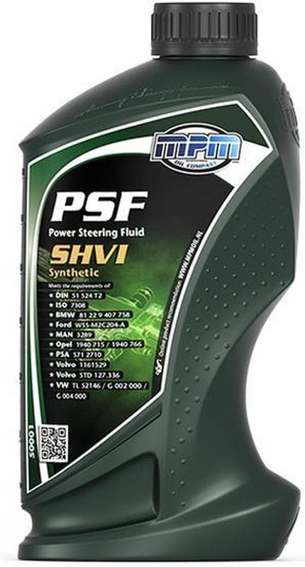 MPM Stuurbekrachtigings olie shvi volledig synthetisch - 1 liter
