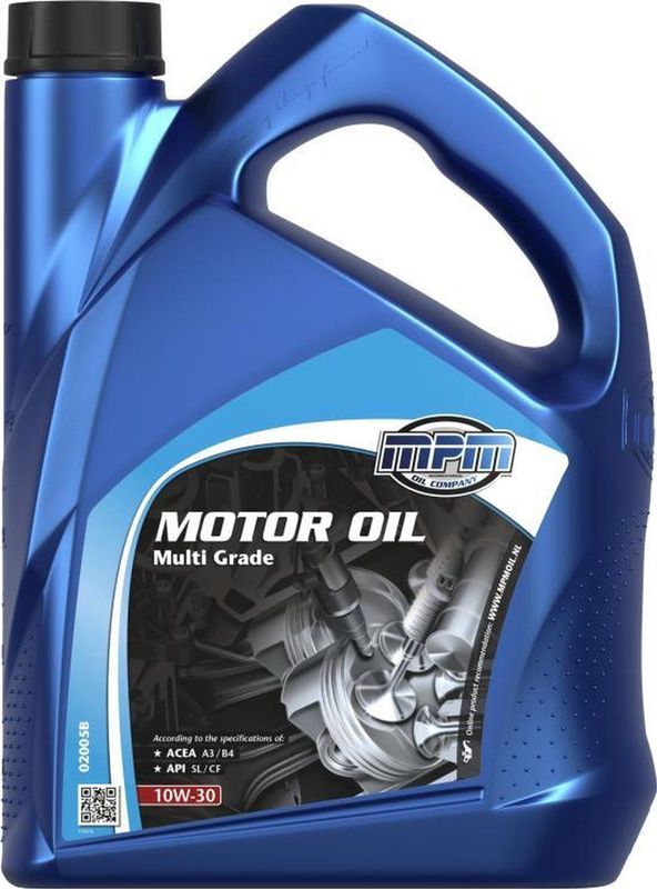 MPM - Motorolie - 10w30 - Multigrade - 5 liter