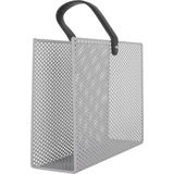 Present Time - Perky Mesh - Tijdschriftenrek - Grijs - Ijzer