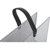Present Time - Perky Mesh - Tijdschriftenrek - Grijs - Ijzer