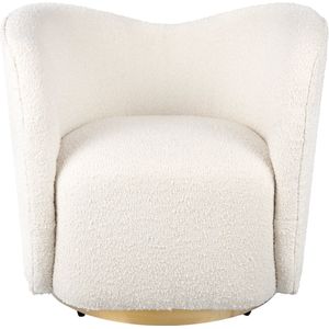 Fauteuil Reign bouclé | LEITMOTIV