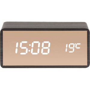 Alarm Clock Copper Mirror LED