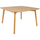 Leitmotiv salontafel bamboo vierkant large licht hout