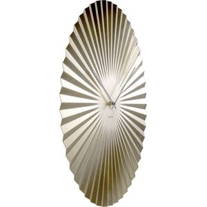 Wandklok Sensu XL Staal Goud Ø50cm