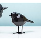 Present Time -Statue bird - Small - Polyresin - Zwart