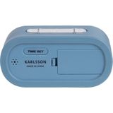 Karlsson - Gummy - Wekker - Blauw - 14x7x5cm