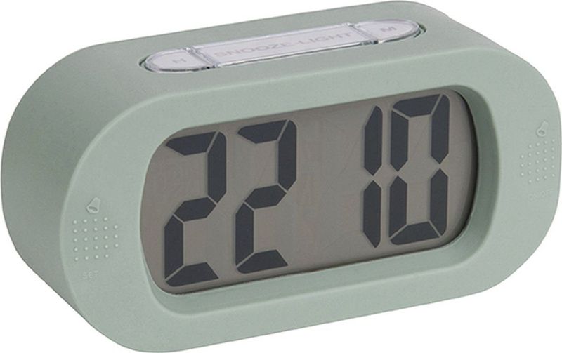 Wekker - Zwart - Kunststof