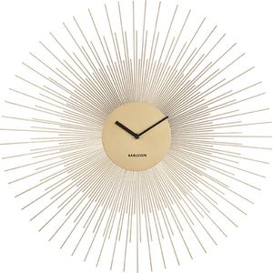 Wandklok - Modern - Zwart - Hout
