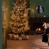 Pt, (Present Time) Honeycomb Wijnrek - 16,5 x 31 x 22 cm - Goud - Ijzer - 6 flessen