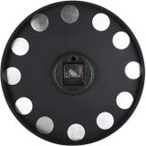 Klok Karlsson Charm Engraved Numbers Black 40 cm