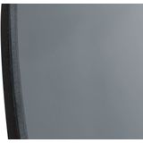 Present Time - Mirror Organic Round - Donkergrijs