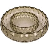 Present Time Schaal Speckles - Large - Glas Mosgroen - Ø26x7cm - Modern