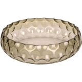 Present Time Schaal Speckles - Large - Glas Mosgroen - Ø26x7cm - Modern