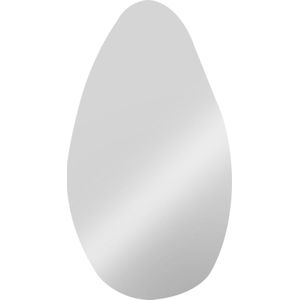 Present Time Spiegel Drop - Zilver - 1x50x90cm - Retro