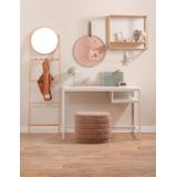 Kapstok - Hout - Zwart - Met 5 Haken