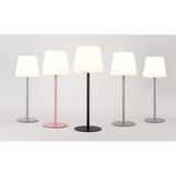 Leitmotiv Tafellamp Outdoors - Roze - 15x15x40cm - Modern