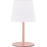 Leitmotiv Tafellamp Outdoors - Roze - 15x15x40cm - Modern