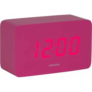 Karlsson Wekker Spry Tube Roze 10xxcm Scandinavisch