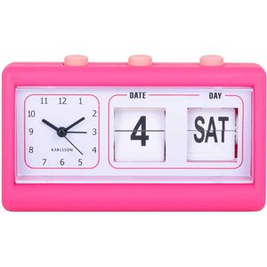 Karlsson Wekker Data Flip Roze 19xxcm Scandinavisch