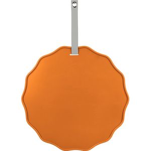 Present Time Prikbord Funky Wave - Oranje - Ø51cm - oranje 8714302743504