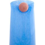 Present Time - Bolita - Vaas - Blauw - Glas - Ø16cm