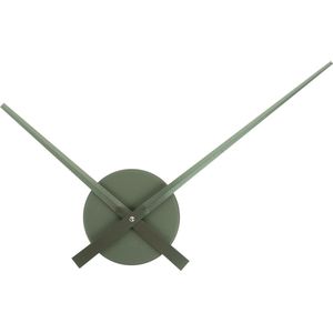Wandklok - Zwart - Hout