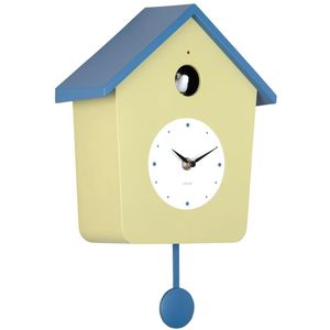 Wandklok - Zwart - Hout - Modern Design