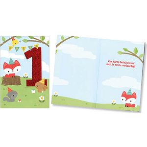 Wenskaart - Gefeliciteerd - Leeftijd - Hallmark - 3 stuks