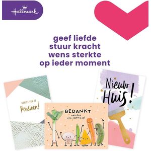 Hallmark Wenskaart Diversen (pak 12 stuks)