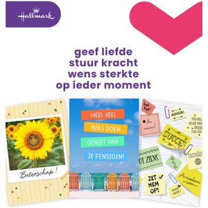 Hallmark set wenskaarten, A4 zakelijke momenten, pak van 8 stuks