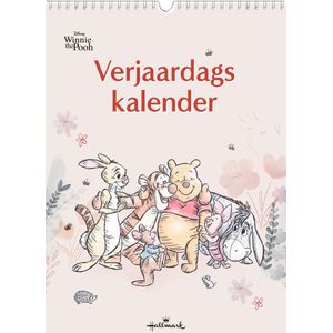 Verjaardagskalender - Winnie the Pooh - A4 - Magische Nostalgie