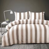 Papillon Scott Dekbedovertrek - Eenpersoons - 140x200/220 cm - Zand