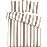 Papillon Scott Dekbedovertrek - Eenpersoons - 140x200/220 cm - Zand