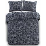 Day Dream Panter - Dekbedovertrek - Eenpersoons - 140x200/220 cm + 1 kussensloop 60x70 cm - Grijs